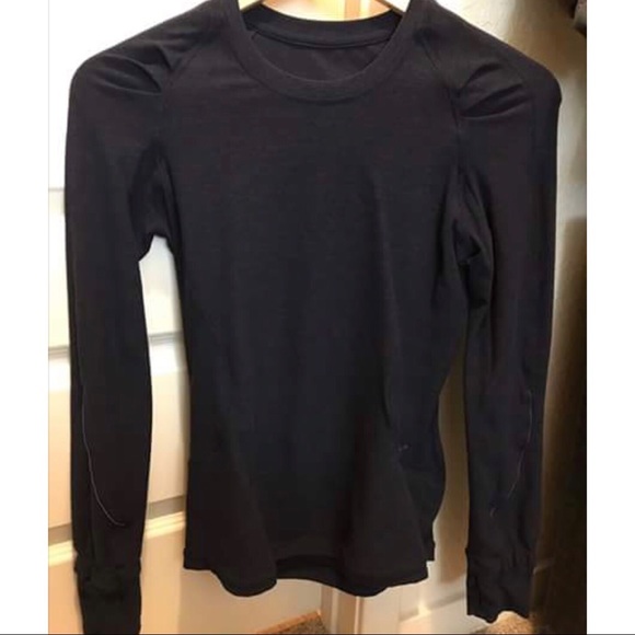 Lululemon extra mile long sleeve shirt size 4 - Picture 3 of 3